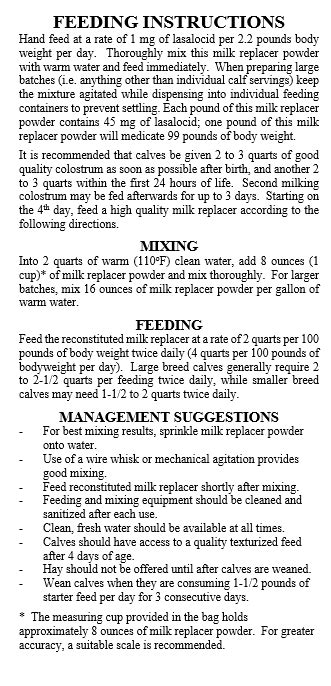 How To Mix Calf Milk Replacer Strauss Reads