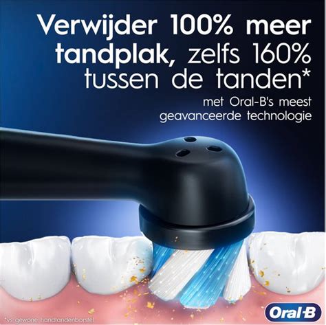 Oral B Io 4n Black And White Elektrische Tandenborstels Ontworpen Door Braun Elektrische