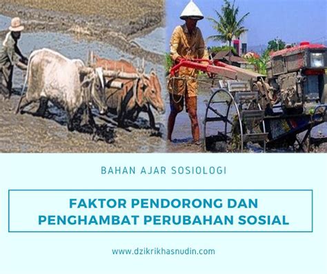 11 Faktor Pendorong Perubahan Sosial Ilustrasi Riset