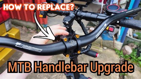 Electric Scooter Handlebar Replacement And Upgrade Youtube