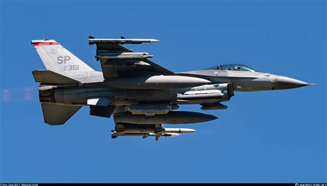 91 0351 United States Air Force General Dynamics F 16c Fighting Falcon Photo By Sebastian Kissel