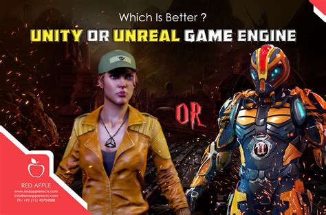 Unity Vs Unreal Game Engine Which One Is Better For Game Development