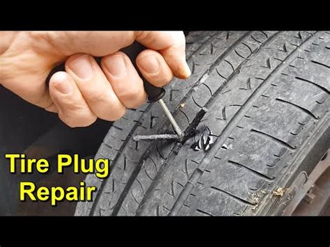 Tire Plug Repair Kit Tutorial Youtube