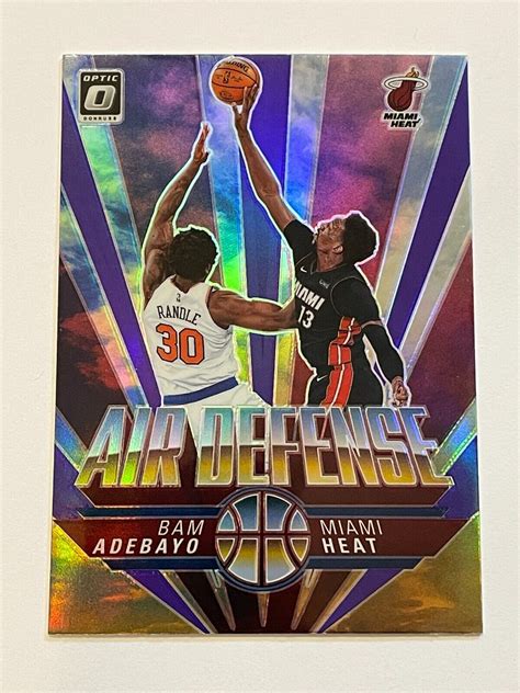 Donruss Optic Basketball Holo Prizm Air Defense Bam Adebayo