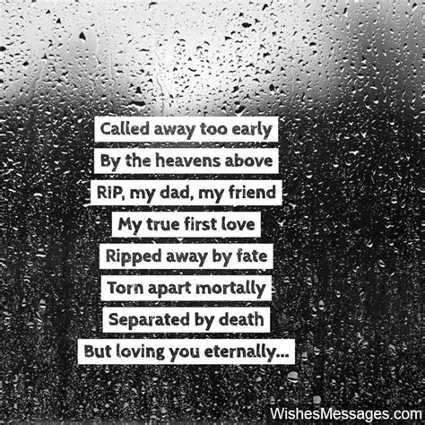 Rip Poems For Dad Funeral Poems For A Fathers Death