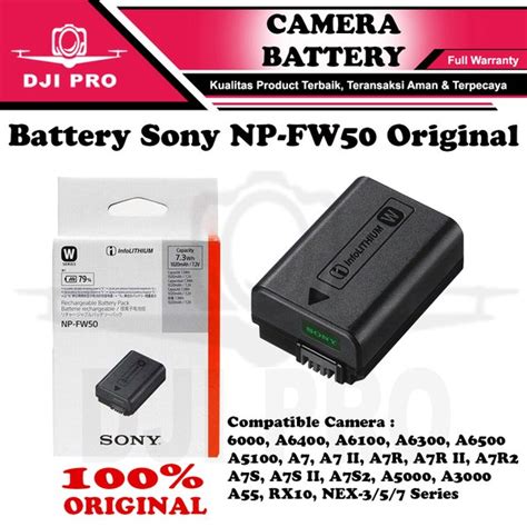 Jual Produk Baterai Original Sony A6000 Termurah Dan Terlengkap Mei