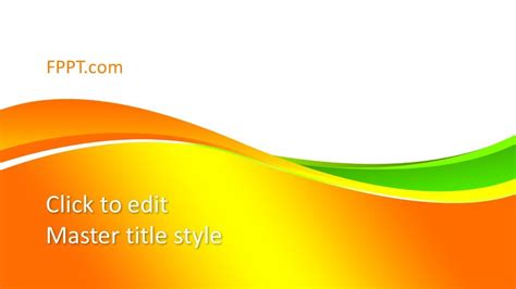 Free Background Orange PowerPoint Template & Presentations