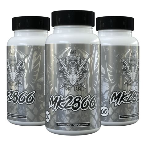 3 x MK2866 (Ostarine) Bundle 180 x 10mg Capsules