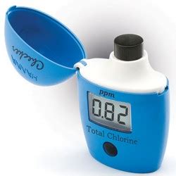 Hi Total Chlorine Handheld Colorimeter Checker Hc