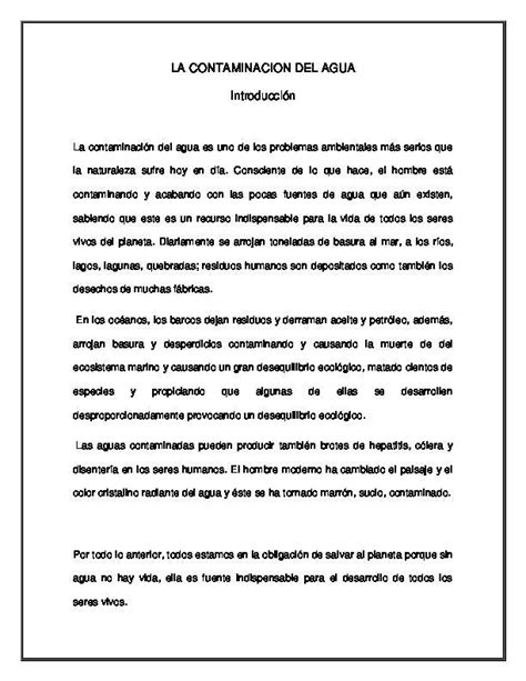 Ejemplo De Texto Argumentativo Sobre El Agua Para Ninos Coleccion De Images