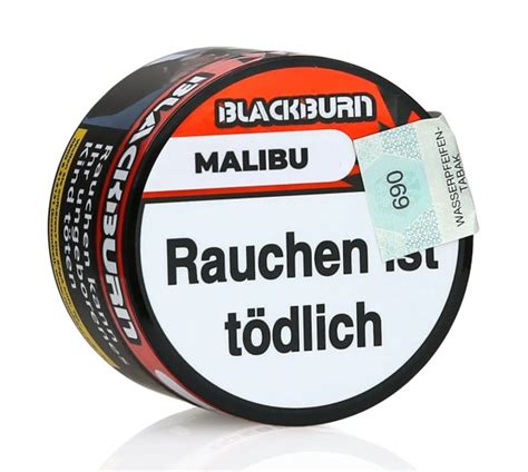 Blackburn Malibu Shisha Tabak 25g ELWANO