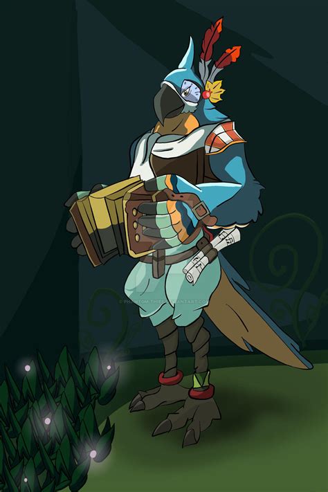 Zelda Breath Of The Wild Kass By Jennakeating On Deviantart