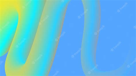 Premium Vector | Abstract backdrop blue gradient shapes