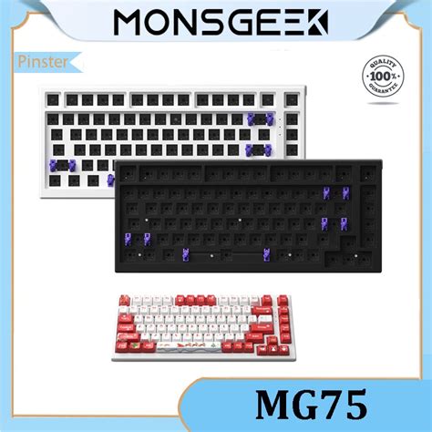 Akko Monsgeek Mg Mechanical Keyboard Barebone Kit Usb Dual Mode Hot Swap Keys Customized E