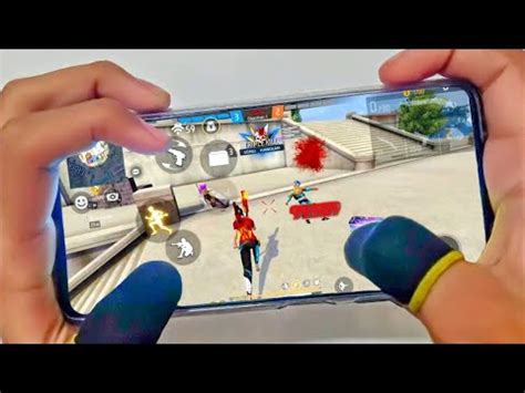 Poco X Pro Free Fire Gameplay Test Finger Claw Handcam M Onetap