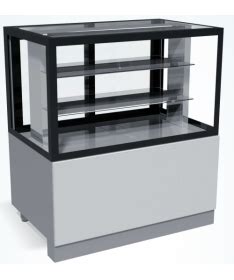 Vitrine Pr Sentoir Snack P Tisserie Horizontale Inox Corian Bambas