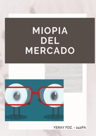 Miopia Del Marketing