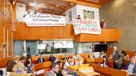 Vecinos De Tercia Vuelven A Reivindicar En El Pleno De Lorca Apoyo