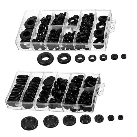 Amazon Smilerain 380 Pcs Rubber Grommet Kit Firewall Hole Plug