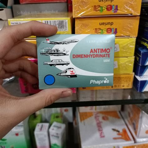 Jual Antimo Tablet Strip Isi Tablet Shopee Indonesia