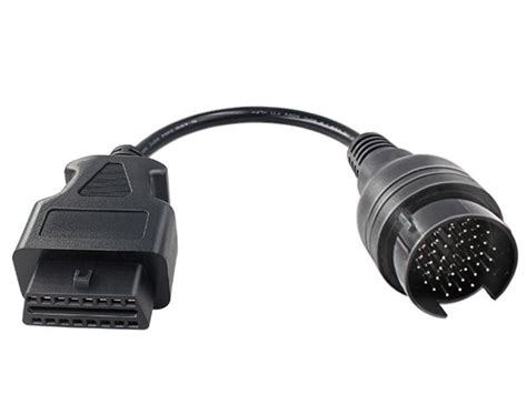 OBD2 Female To IVECO 38 Pin Cable Diagnostic Connector Bennzs