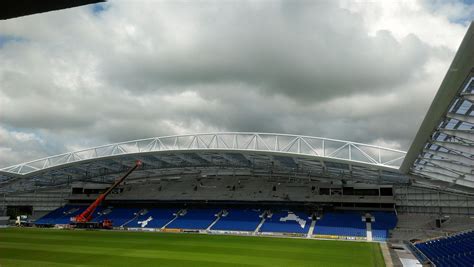 Construction: American Express Community Stadium (Falmer Stadium ...