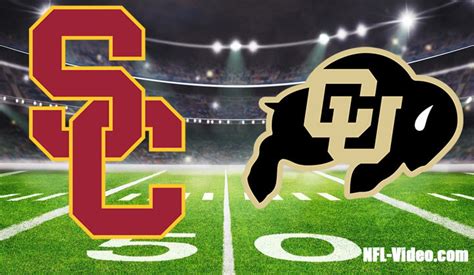 USC vs Colorado Football Week 5 2023 Full Game Replay NCAA College Football Watch Live Free