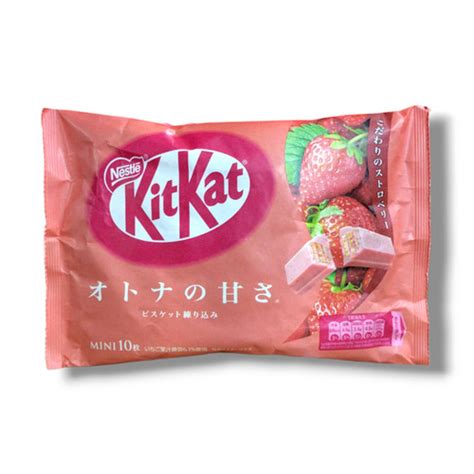 Nestl Kit Kat Mini Pz Sabor Fresa G Okmart