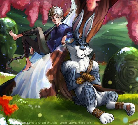 Jack Frost and Bunnymund - Rise of the Guardians Fan Art (34661275) - Fanpop