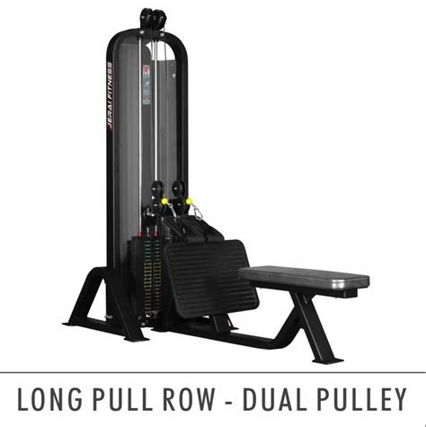 Jerai Fitness Long Pull Row Dual Pulley New Club Line Series At Rs