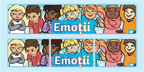 Emoții Banner Hecho Por Educadores Twinkl