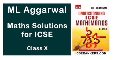 Ml Aggarwal Maths Solutions For Class Icse