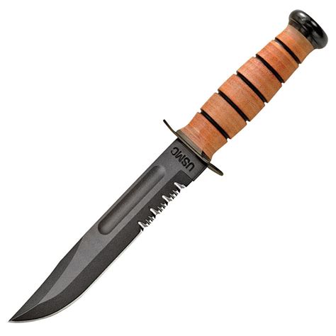 Extac Australia Ka Bar Usmc Fighting Knife Serrated