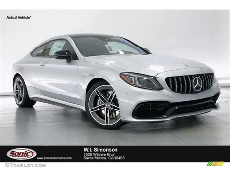 Iridium Silver Metallic Mercedes Benz C Amg Coupe