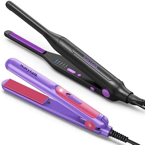 Amazon Wavytalk Inch Ceramic Mini Hair Straightener And