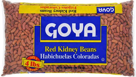 Goya Red Kidney Beans 4 Lbs —