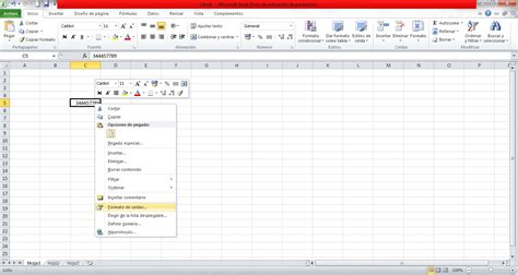 Formato De Números En Excel 2013 Formatos De Celdas Excel Intermedio