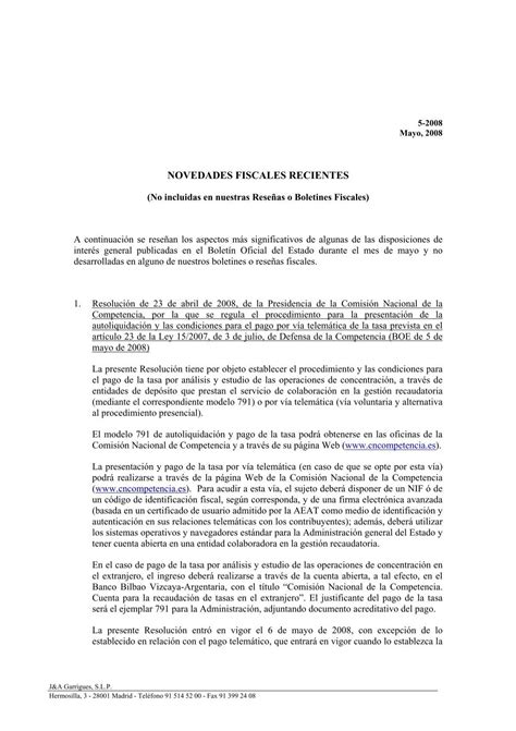 Novedades Fiscales 5 - Garrigues
