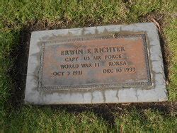 Erwin E Richter M Morial Find A Grave