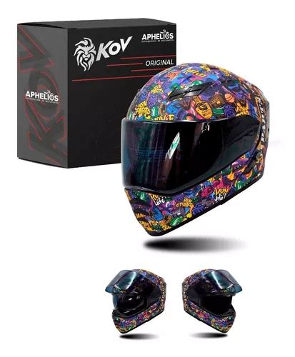 Casco Abatible Kov Original Estelar Freestyle Certif Dot Envío gratis