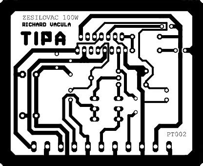 Tda7294 Amplifier Circuit Pcb Wiring Diagram And Schematics