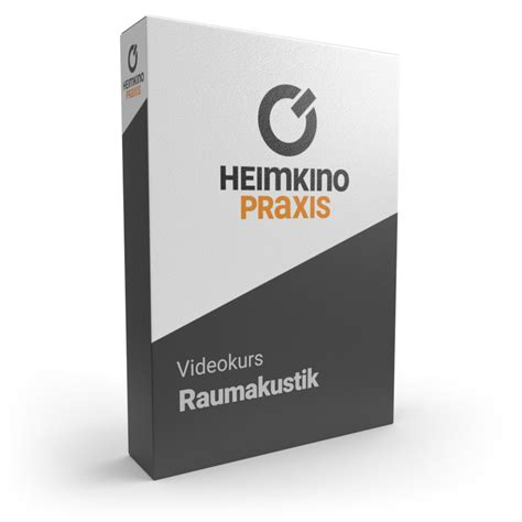 Videokurs Raumakustik Heimkino Praxis