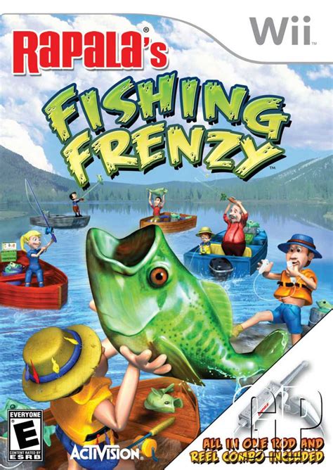 Rapala Fishing Frenzy Nintendo WII Game