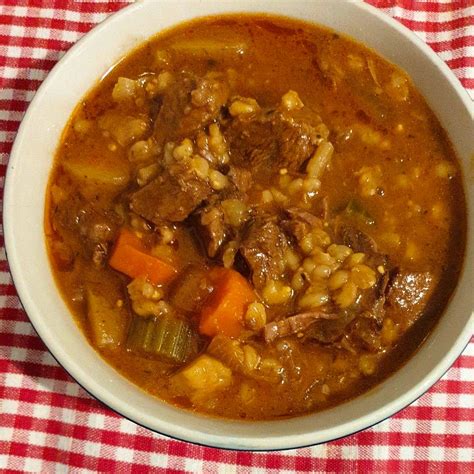 Hearty Beef Barley Soup - Easy DIY Recipes