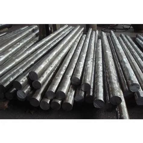 Hot Rolled EN9 Steel Round Bar Single Piece Length 6 Meter At Best