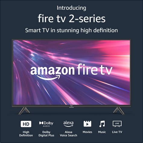 Amazon Fire TV 40" 2-Series HD smart TV with Fire TV Alexa Voice Remote