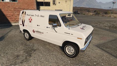 1982 Ford E 150 Van By GreenAid Umbrella Corporation Resident Evil