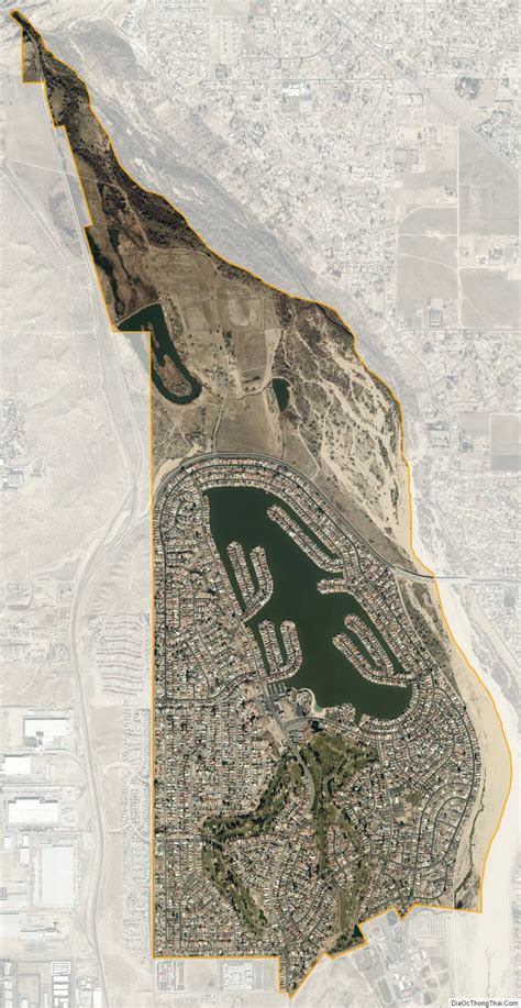 Map of Spring Valley Lake CDP