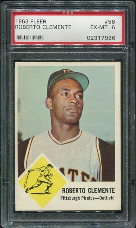 Fleer Roberto Clemente Psa Hof All Star Cards Inc