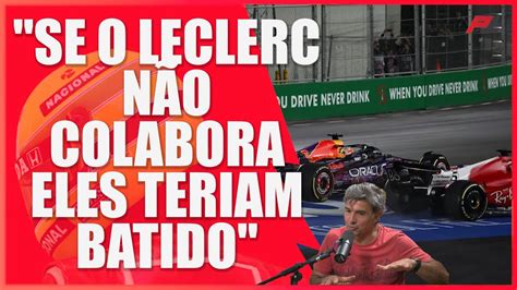 VERSTAPPEN EMPURRA LECLERC PRA FORA TOMA 5S DE PUNIÇÃO E VENCE EM